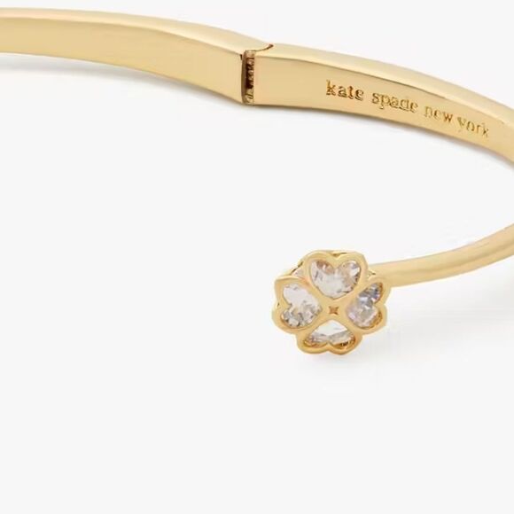 Something Sparkly Spade Hinge Cuff - Picture 2 of 2